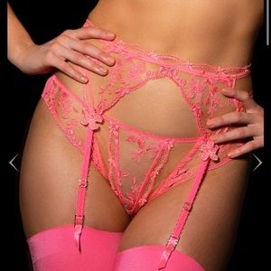 Honey Birdette Sabrina Garter Belt